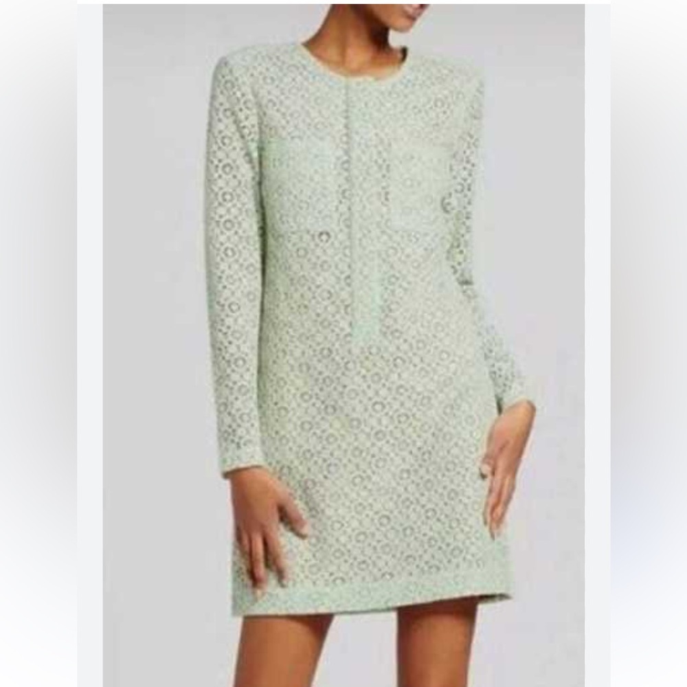 NWT Victoria Beckham Target Mint Green Lace Easter Dress Large